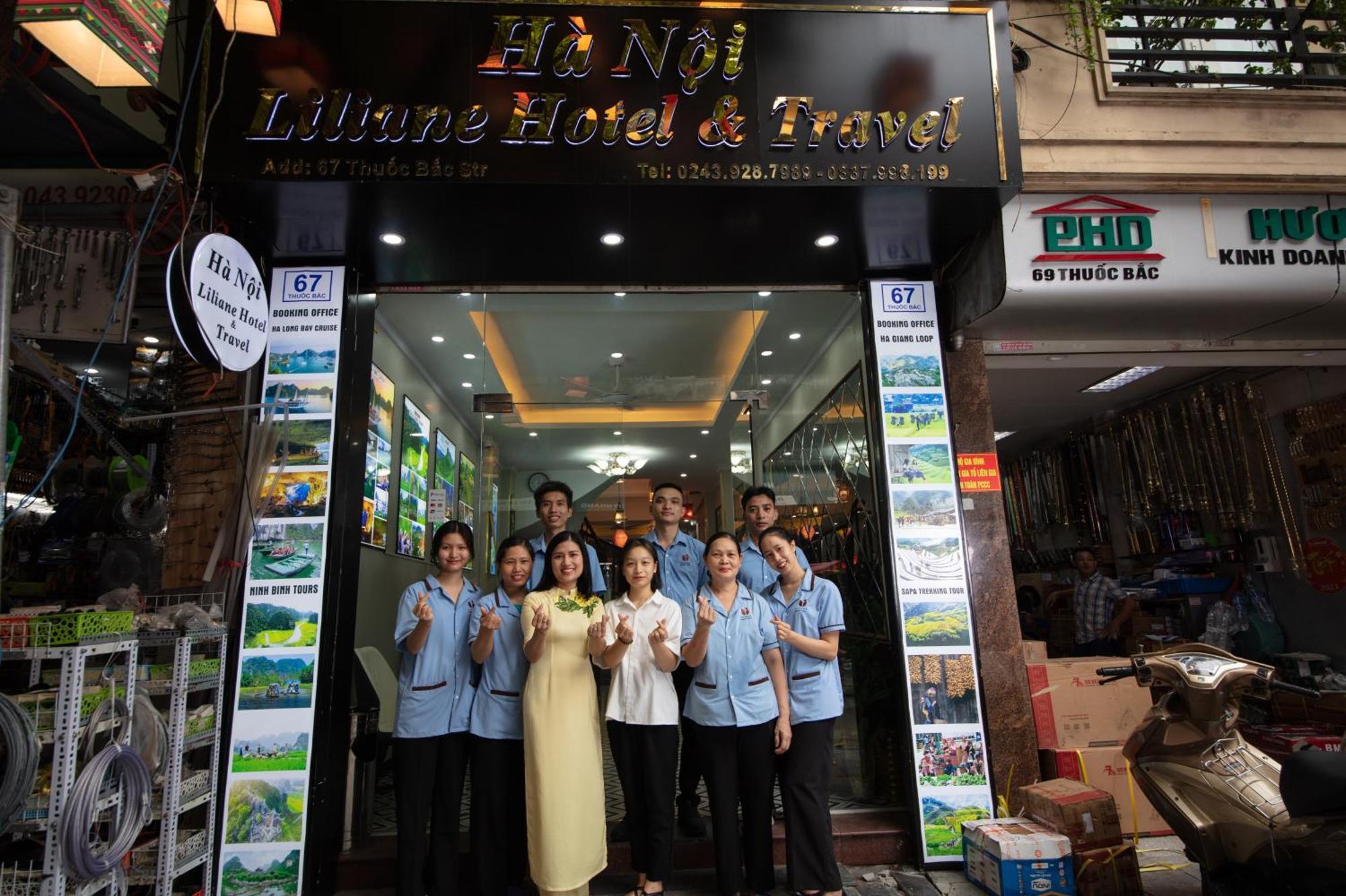 Hanoi Liliane Hotel And Travel Экстерьер фото