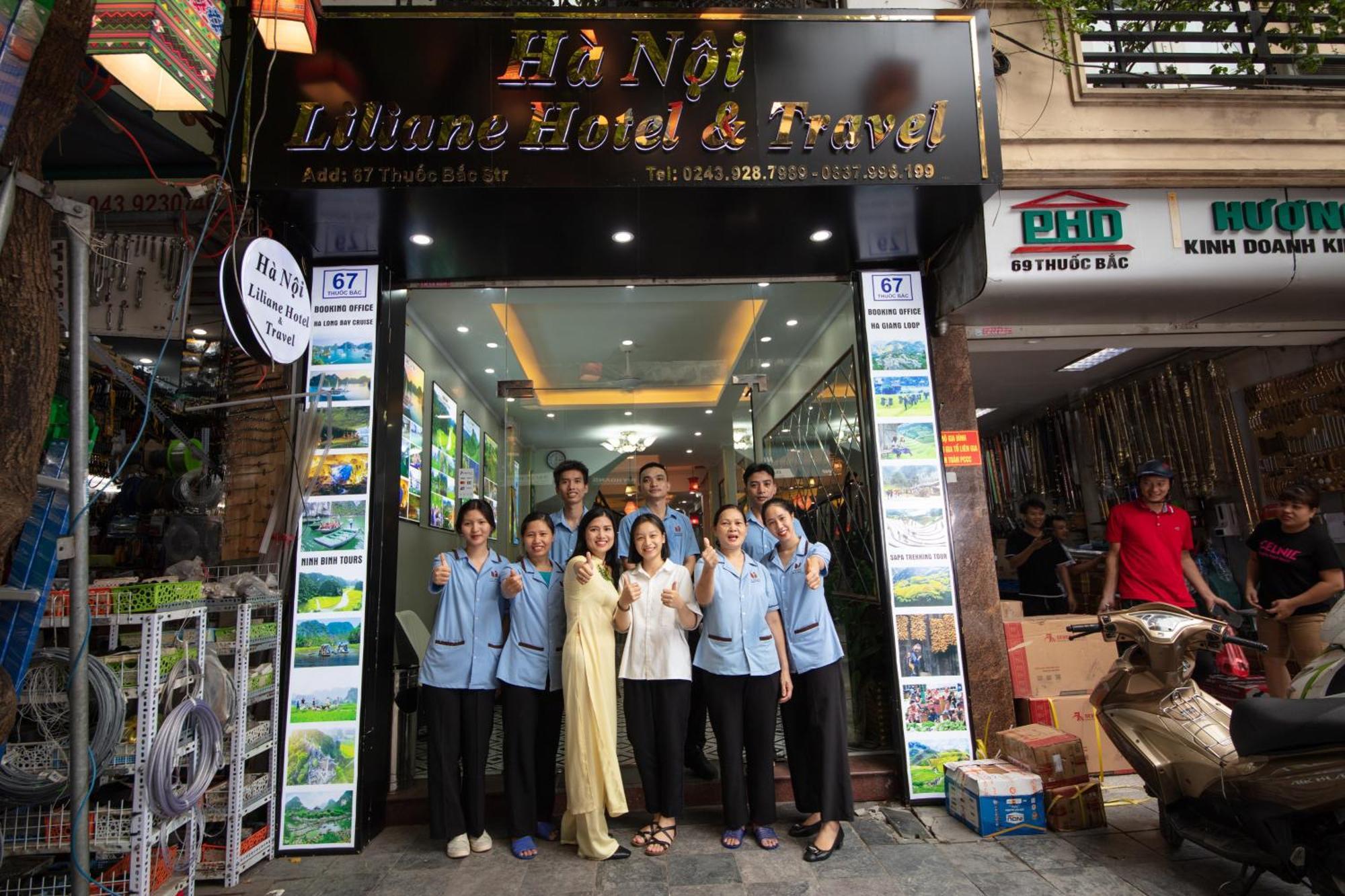Hanoi Liliane Hotel And Travel Экстерьер фото